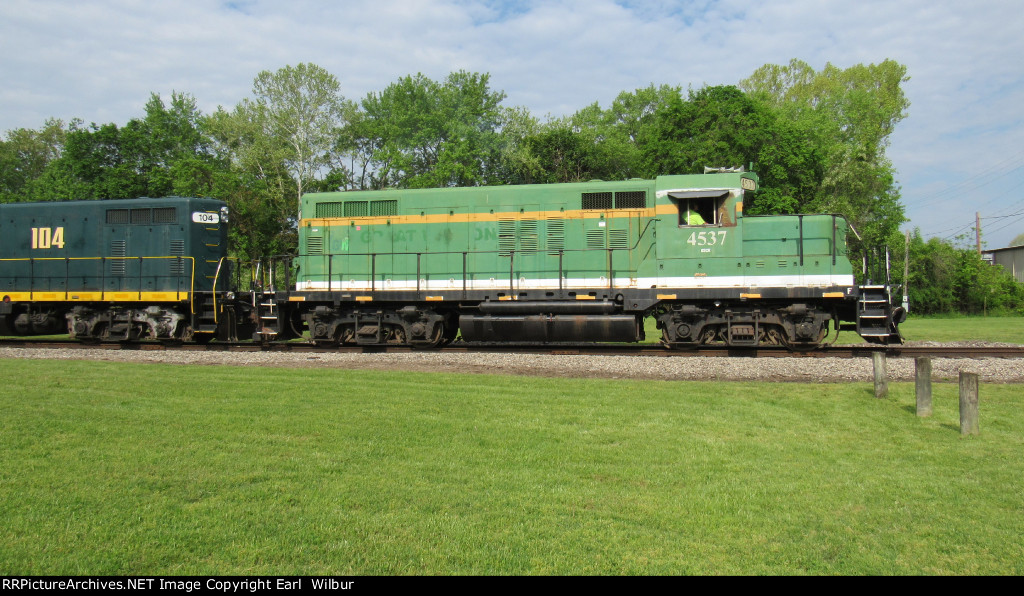 Ohio South Central Railroad #4537